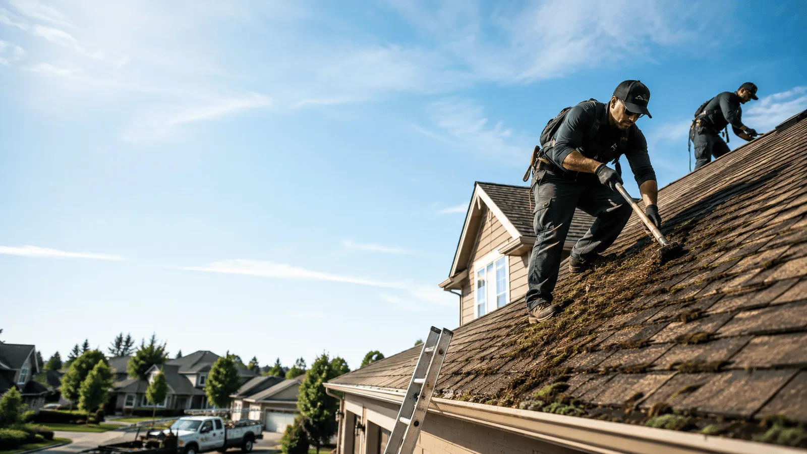 Roof Moss Removal in Mansfield, LA near me